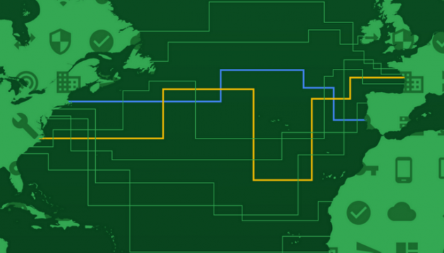 Google прокладає новий трансатлантичний кабель 
