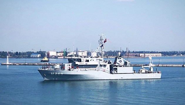 NATO ships arrive in Odesa