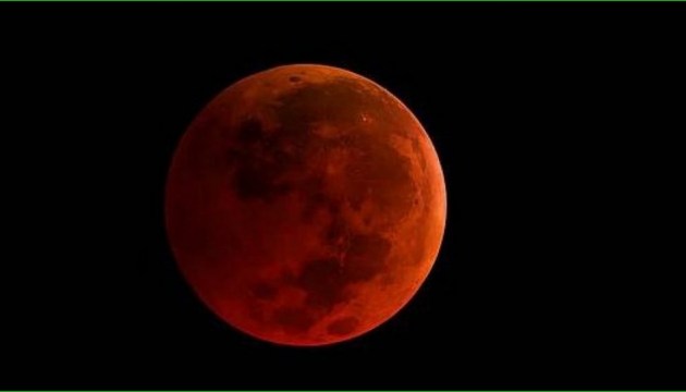 'Luna de Sangre: Casi todas las fases del eclipse serán visibles en Ucrania