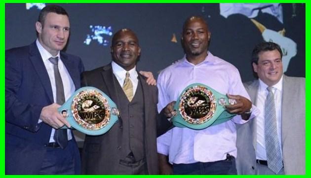Boxen: Holyfield bestätigt seine Teilnahme am WBC-Kongress in Kiew