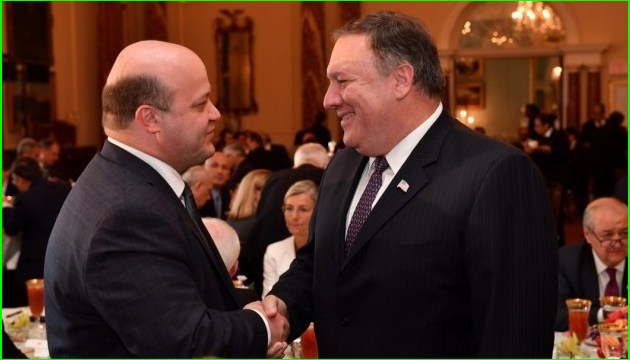 Ukrainian ambassador to United States thanks Mike Pompeo for Crimean declaration