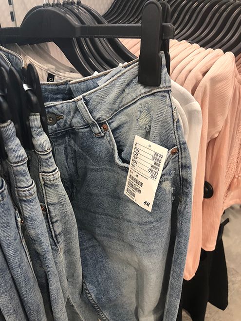 H & m discount vetements