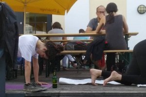 У Відні практикують пивну йогу