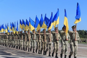 Як нацгвардійці готуються до військового параду