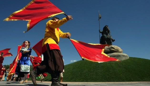 Monument to ancient knight Ilya Muromets unveiled in Kyiv. Photos