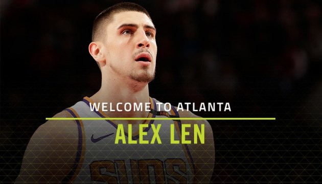 Oleksiy Len spielt nun für Atlanta Hawks