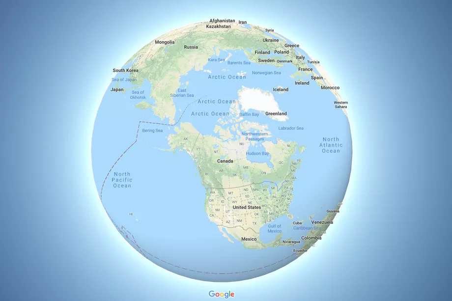 Оновлення Google Maps зробило Землю круглою