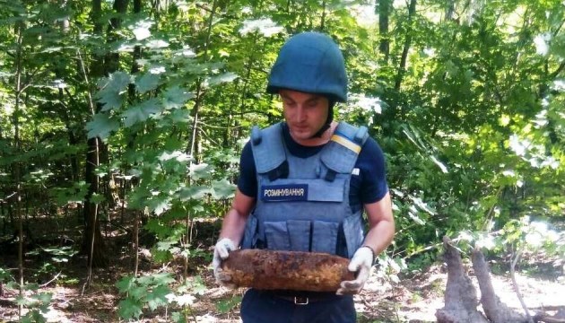 На Чернігівщині знайшли понад 30 боєприпасів часів Другої світової