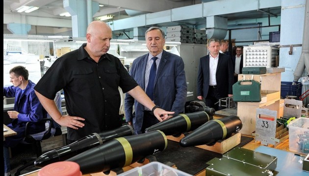 Luch missiles can destroy well-protected armored vehicles - Turchynov