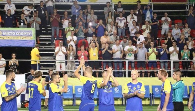 Україна впевнено обіграла Бельгію на чемпіонаті Європи з міні-футболу