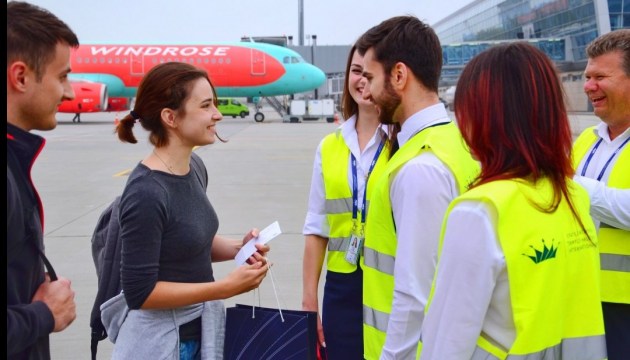 1.000.000 Passagiere am Flughafen Lwiw - Fotos