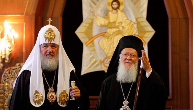 La rencontre du patriarche œcuménique Bartholomée et du patriarche Kirill de Moscou sur l'autocéphalie en Ukraine