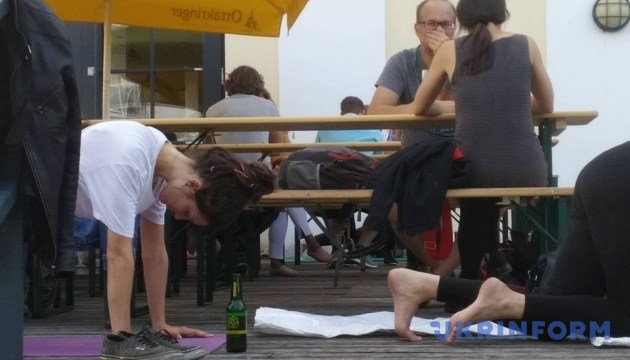 У Відні практикують пивну йогу