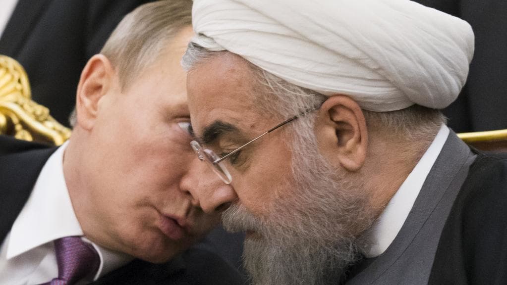 Глави РФ та Ірану: Володимир Путін і Хасан Рухані