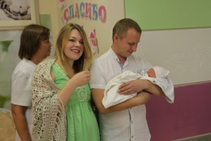 В Днипре поздравили рожениц, ставших мамами в День города