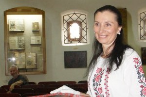 Елена Медведева, писательница, вышивальщица