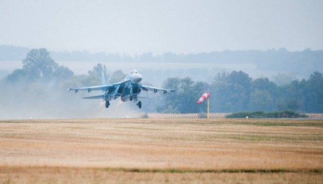 In Oblast Schytomyr Su-27 abgestürzt, Pilot umgekommen