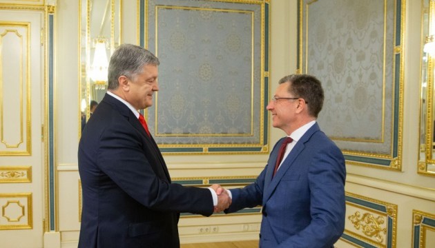 Poroschenko und Volker diskutieren Bedrohungen durch Vorgehen Russlands