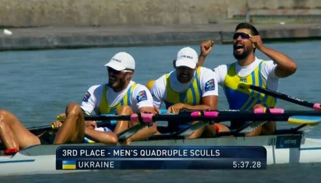 Академічне веслування: Україна виборола дві медалі на чемпіонаті світу