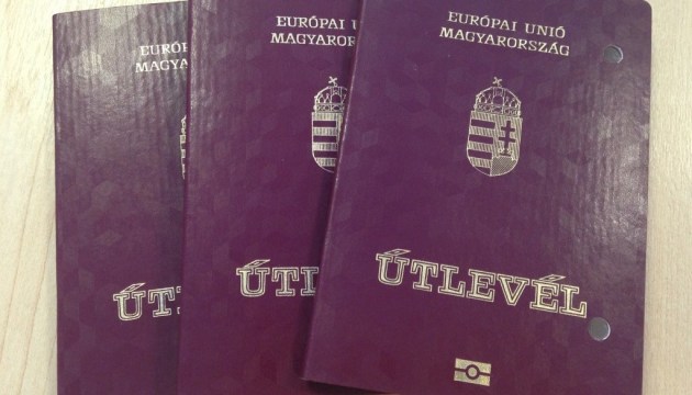 Ukrainians receiving Hungarian passports in Zakarpattia region 