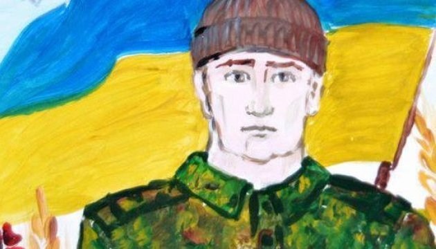 Українські діти з Будапешта відправили патріотичні малюнки в зону ООС