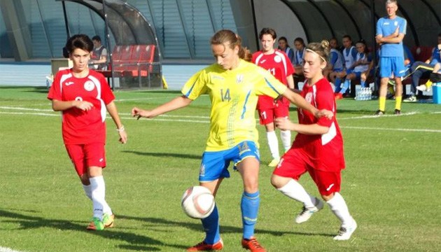 Футбол: дівоча збірна України (WU-17) перемогла Грузію в товариському матчі Футбол: дівоча збірна України (WU-17) перемогла Грузію в товариському матчі