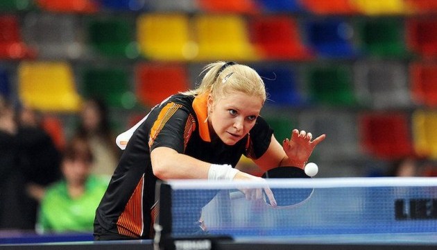 Настільний теніс: Песоцька пробилась до півфіналу чемпіонату Європи