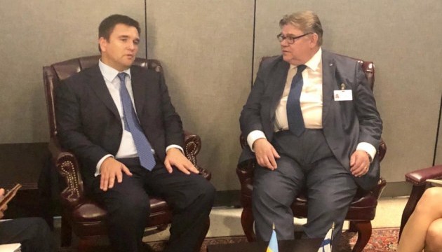 Klimkin thanks Finland for supporting Ukraine