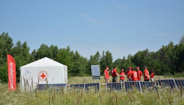 “Козацька воля-2018”: військові відпрацюють надання допомоги цивільним