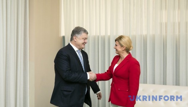 Ukrainian, Croatian presidents discuss energy security