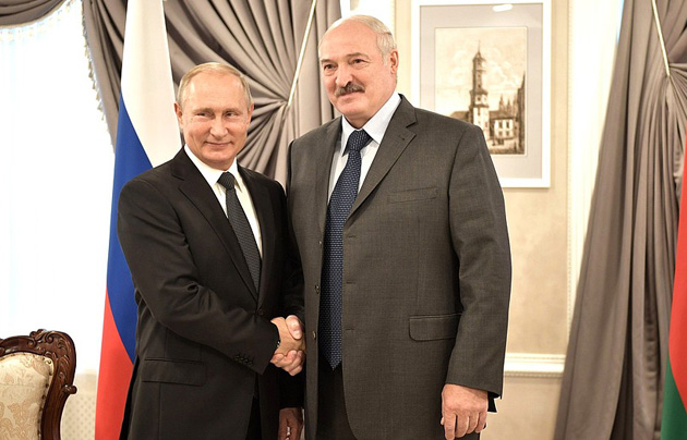 Путін, Лукашенко