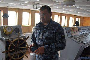 Dmytro Kovalenko, commander of the Ukrainian Navy move to Azov Sea