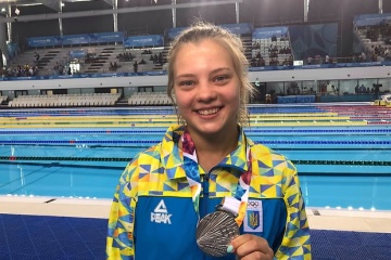 Юнацька Олімпіада: Софія Лискун виграла «бронзу» у стрибках у воду