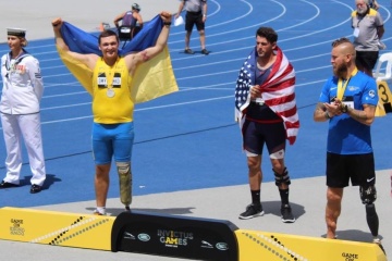 ATO veteran Yuriy Dmytrenko wins silver at Invictus Games