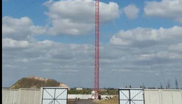190 Meter hoher Fernsehturm im Donbass errichtet