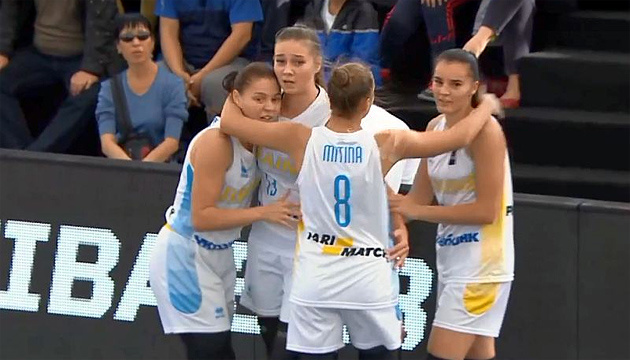 Баскетбол 3х3: жіноча збірна України захопила лідерство у групі на ЧС U-23