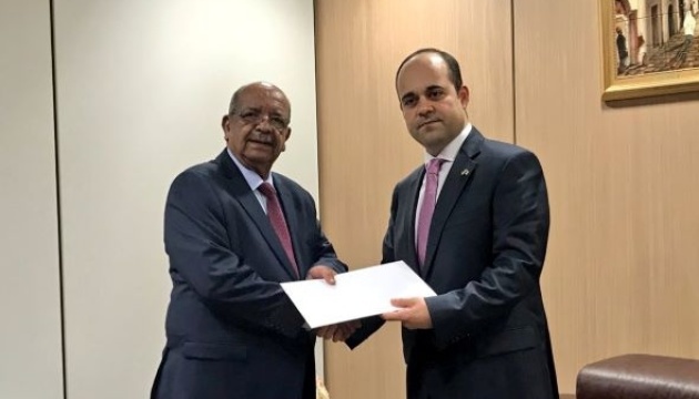 Embajador de Ucrania comienza su misión diplomática en Argelia Embajador de Ucrania comienza su misión diplomática en Argelia