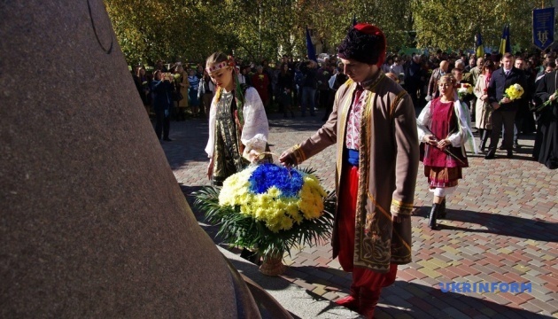 У Полтаві вшанували пам'ять загиблих на Донбасі воїнів-земляків