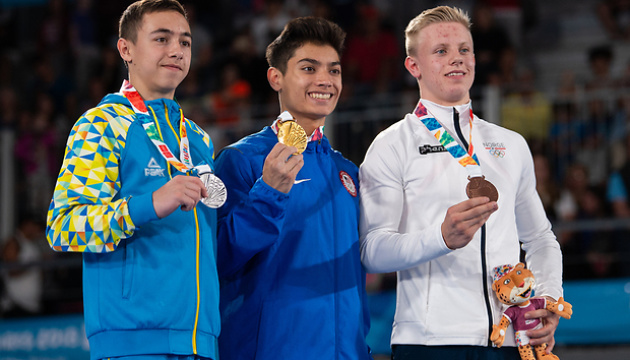 Назар Чепурний – срібний призер юнацької Олімпіади зі спортивної гімнастики