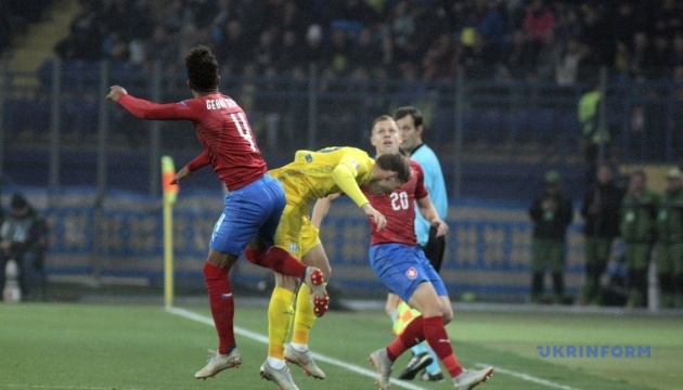 Збірна Україна з футболу перемогла чехів і виграла групу Ліги націй УЄФА