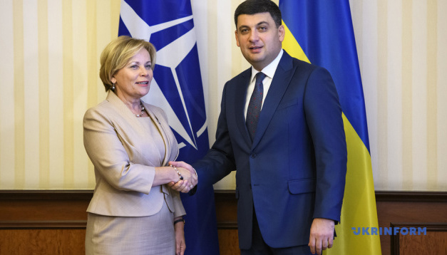 Groysman: Ucrania se integra en la UE como un país con una democracia fuerte (Fotos)