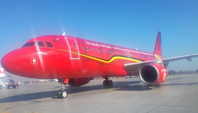 Le premier vol de Brussels Airlines en provenance de Bruxelles est arrivé  à Boryspil (photos)
