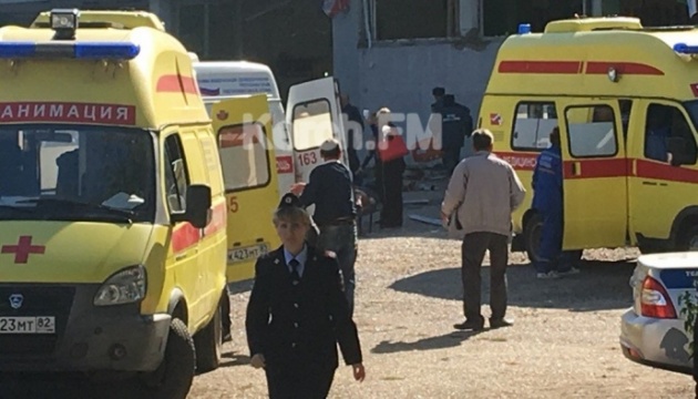 Explosion in polytechnischem Berufskolleg in Kertsch, zehn Tote 