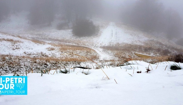 У горах Криму випав перший сніг