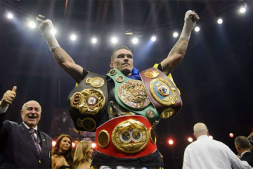 Usyk reconocido el mejor boxeador extranjeros en el Reino Unido