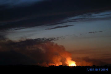 Kherson under Russian fire Sunday night