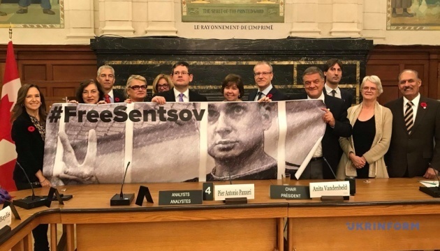 Canada, EU discuss additional sanctions against Russia over persecuting Sentsov