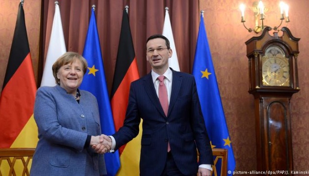 Меркель і Моравецький виступили зі спільною заявою щодо агресії РФ в Україні