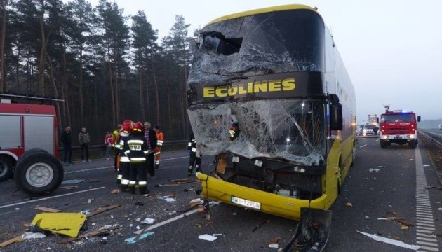No Ukrainians among victims of road accident near Bochnia in Poland - Foreign Ministry