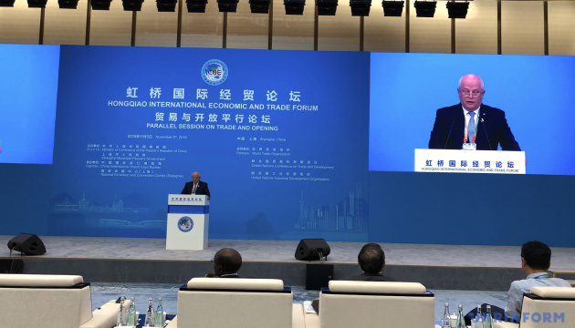 Vice PM Kubiv: Ukraine demonstrating latest achievements in Shanghai 